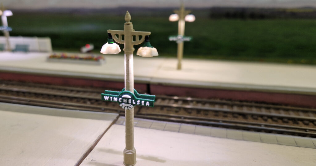 the Latest 3D printed station lamps.